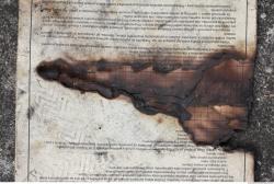 Photo Textures of Paper Burnt